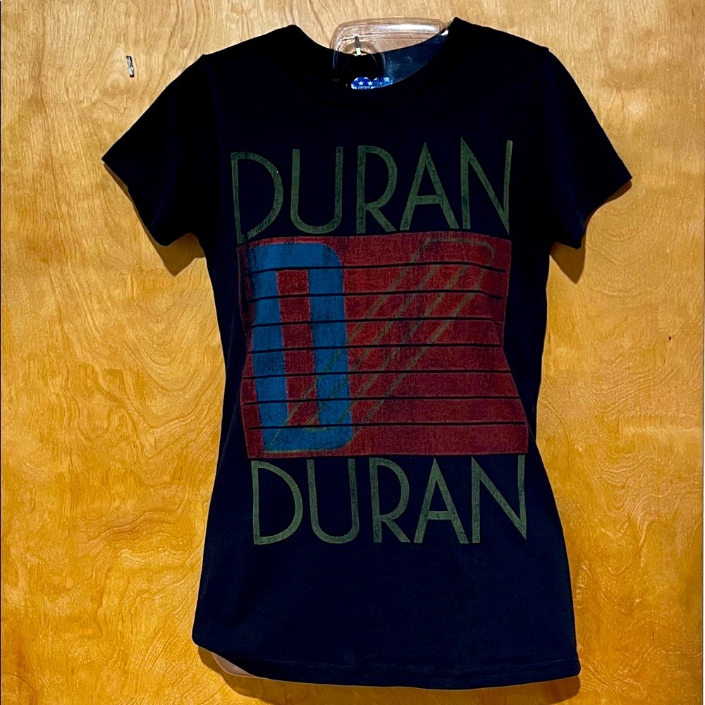 Women’s Junior Junk Food Clothing Black Duran Duran Tee sz.M